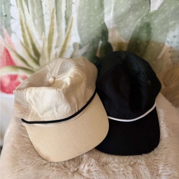 Black & White Adjustable Hats by WELD 🌵 - Picture 1 of 6
